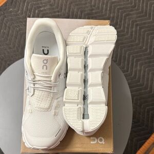 ON Cloud Women's White Sneakers